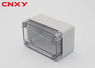투명한 PC 덮개 방수 접속점 상자 옥외 전기 접속점 상자 110*80*70 mm를 가진 아BS 플라스틱 작은 상자